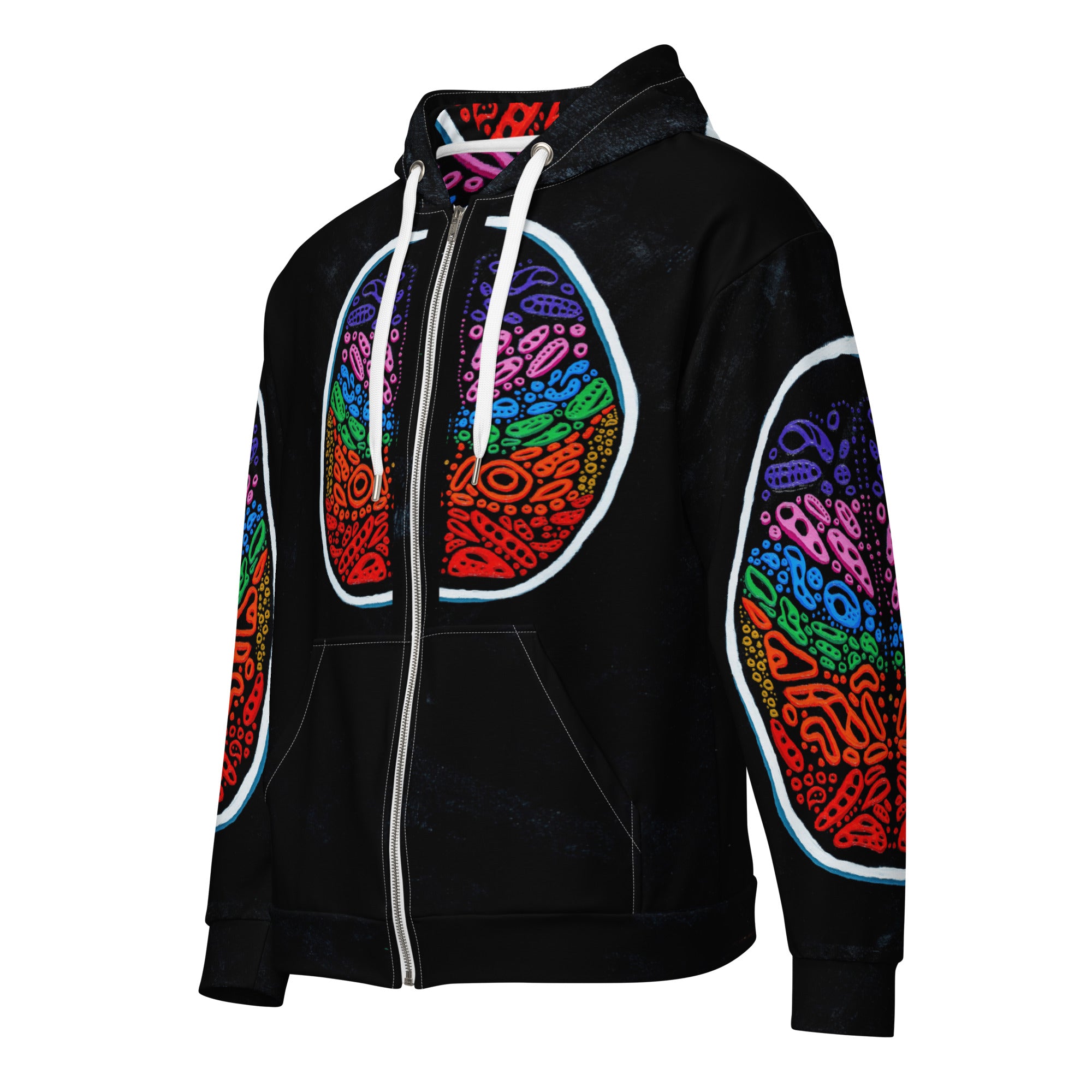 Penumbra Painting No. 2 - Zip Hoodie – Nicholas Hayes Art