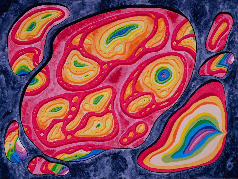 “Daniel’s Daemons” & “The Road Egress” Original Art by NJ Hatherly  NJ Hatherly Art